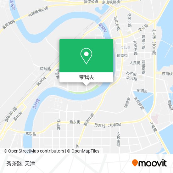 秀茶路地图