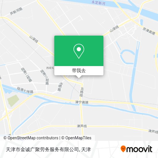 天津市金诚广聚劳务服务有限公司地图