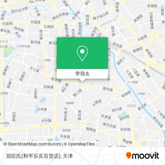 屈臣氏(和平乐宾百货店)地图