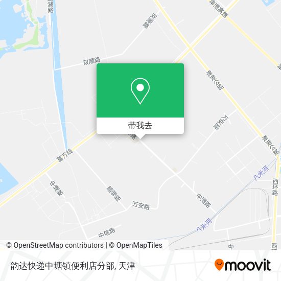 韵达快递中塘镇便利店分部地图