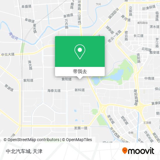 中北汽车城地图