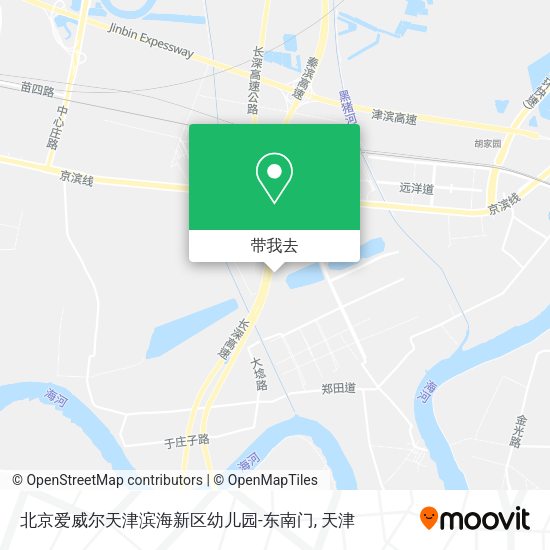 北京爱威尔天津滨海新区幼儿园-东南门地图