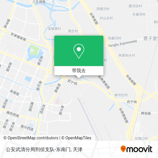公安武清分局刑侦支队-东南门地图
