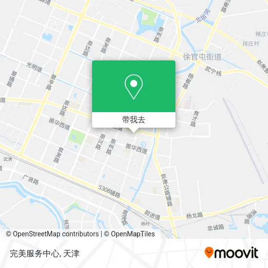 完美服务中心地图