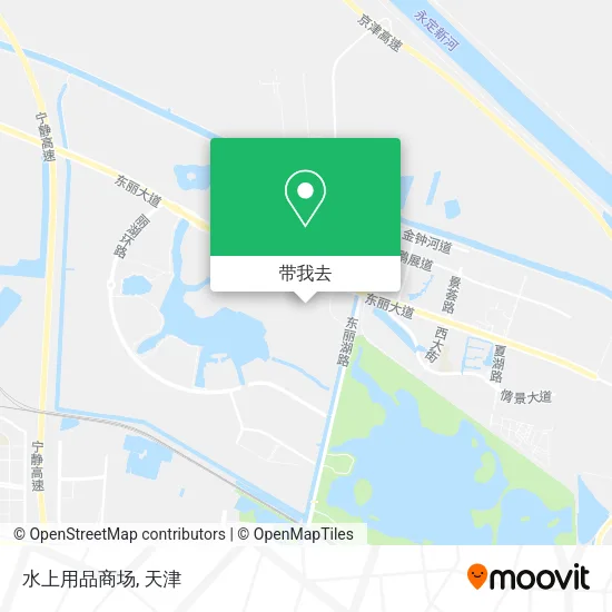 水上用品商场地图