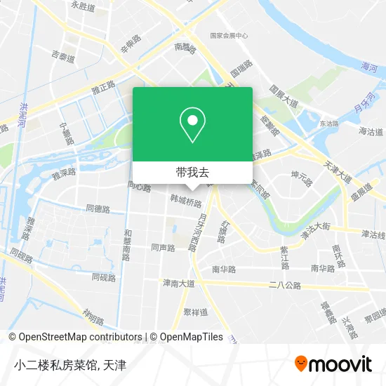 小二楼私房菜馆地图