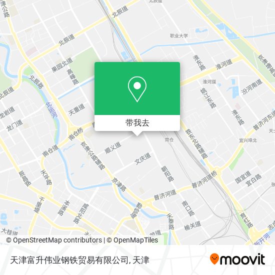 天津富升伟业钢铁贸易有限公司地图