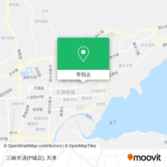 三碗羊汤(P城店)地图