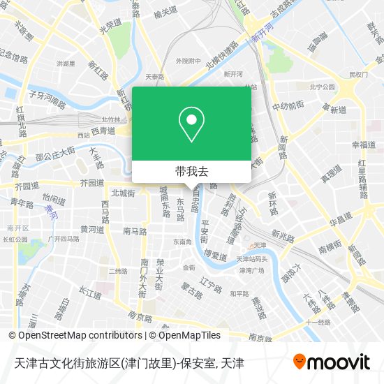 天津古文化街旅游区(津门故里)-保安室地图