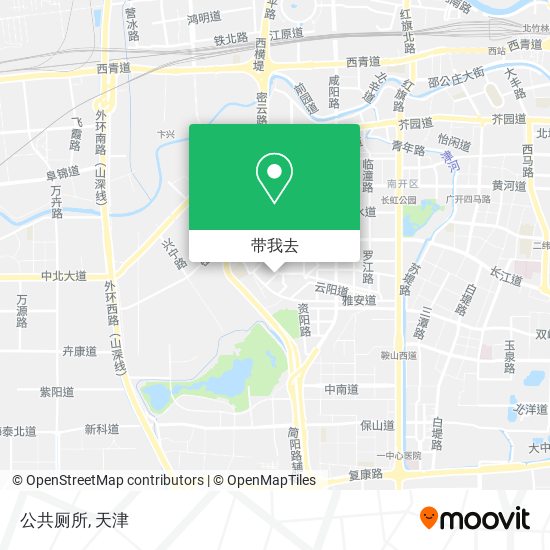 公共厕所地图