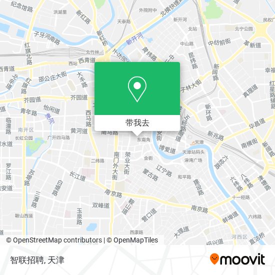 智联招聘地图