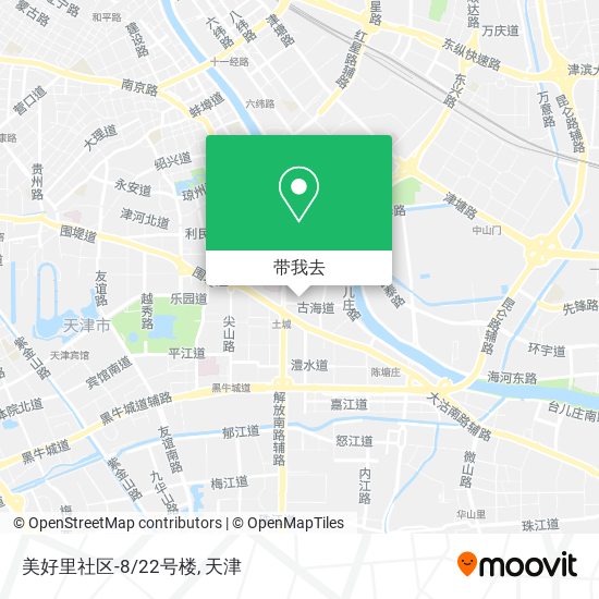 美好里社区-8/22号楼地图