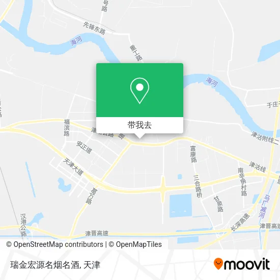 瑞金宏源名烟名酒地图