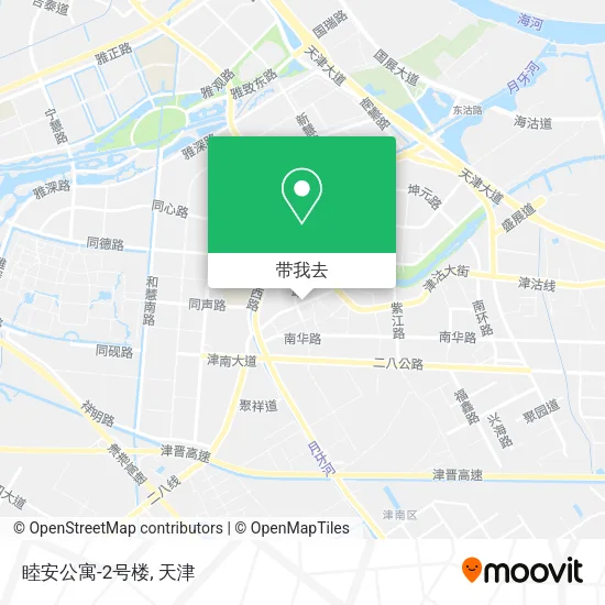睦安公寓-2号楼地图