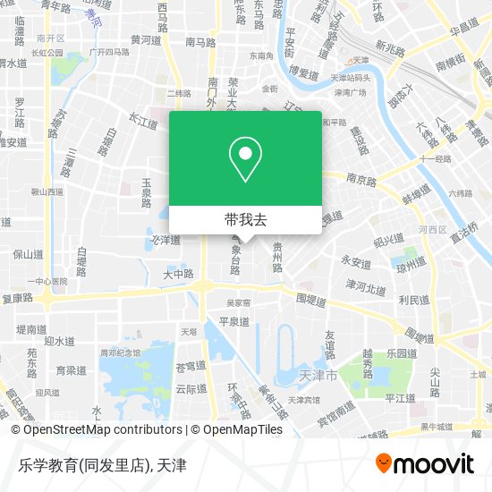 乐学教育(同发里店)地图