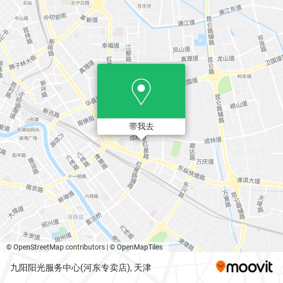 九阳阳光服务中心(河东专卖店)地图