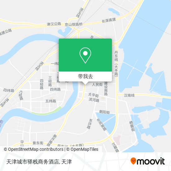 天津城市驿栈商务酒店地图