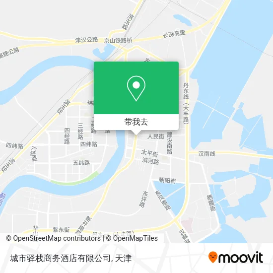 城市驿栈商务酒店有限公司地图