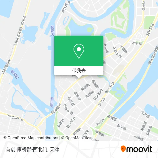 首创·康桥郡-西北门地图