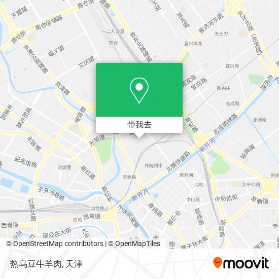 热乌豆牛羊肉地图