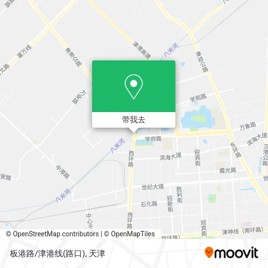 板港路/津港线(路口)地图