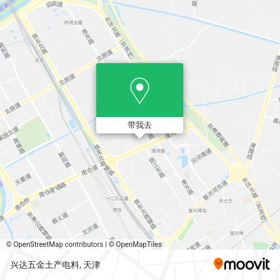 兴达五金土产电料地图