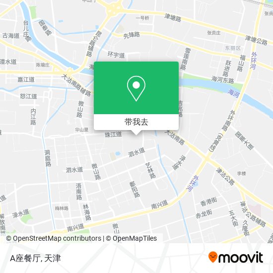 A座餐厅地图