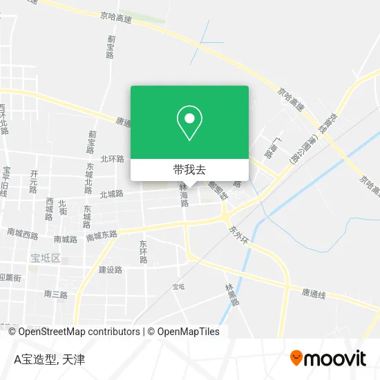 A宝造型地图