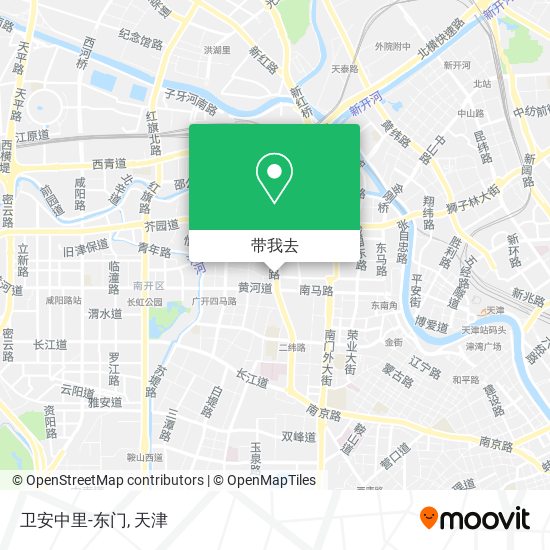 卫安中里-东门地图