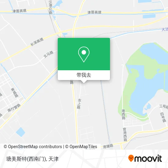 塘美斯特(西南门)地图
