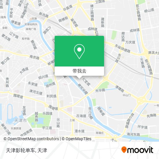 天津影轮单车地图