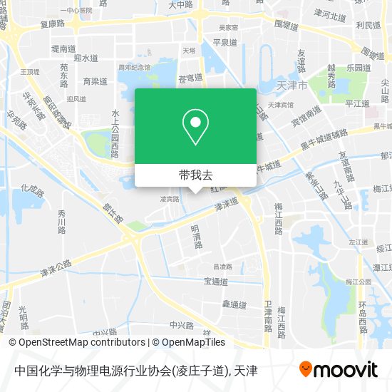 中国化学与物理电源行业协会(凌庄子道)地图