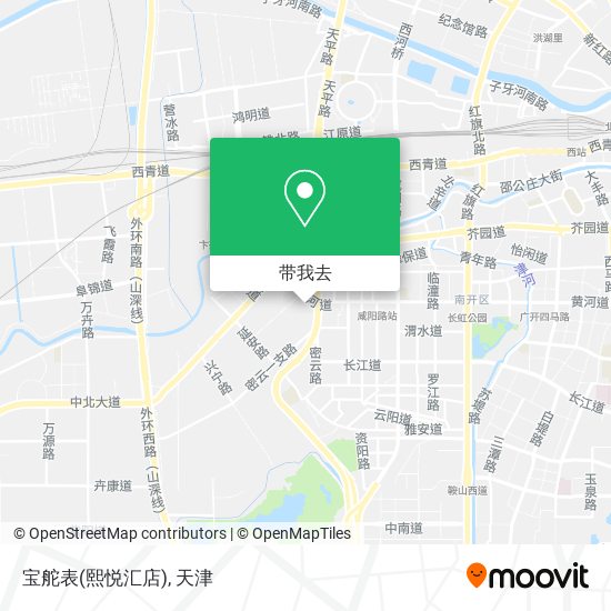 宝舵表(熙悦汇店)地图