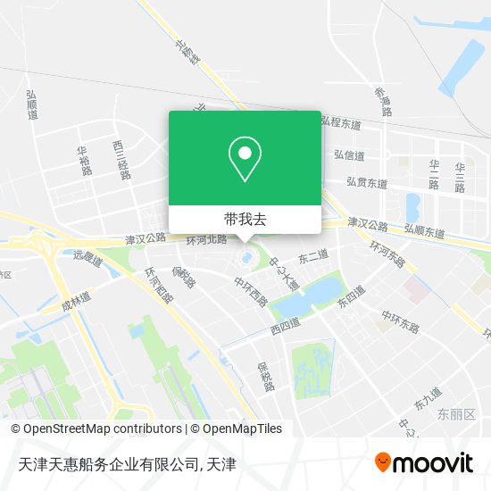 天津天惠船务企业有限公司地图