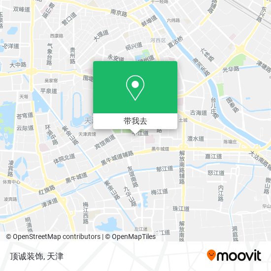 顶诚装饰地图