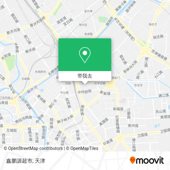 鑫鹏源超市地图