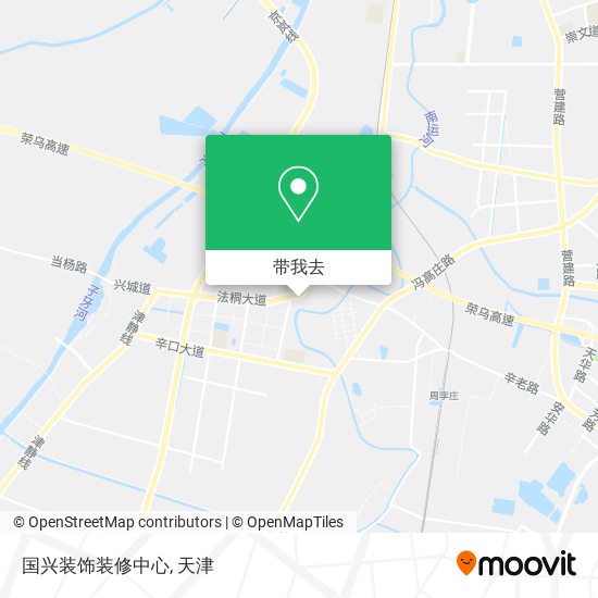 国兴装饰装修中心地图