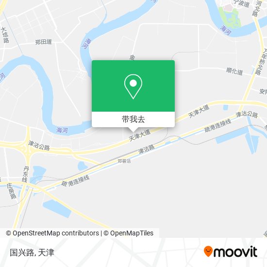 国兴路地图