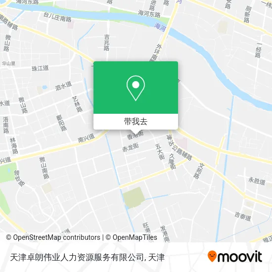 天津卓朗伟业人力资源服务有限公司地图