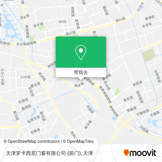 天津罗卡西尼门窗有限公司-(前门)地图