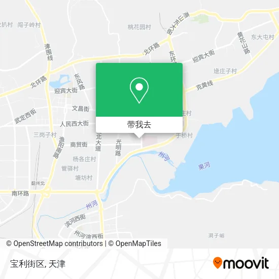 宝利街区地图