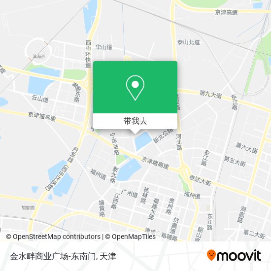 金水畔商业广场-东南门地图