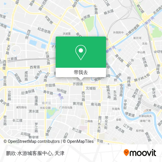鹏欣·水游城客服中心地图