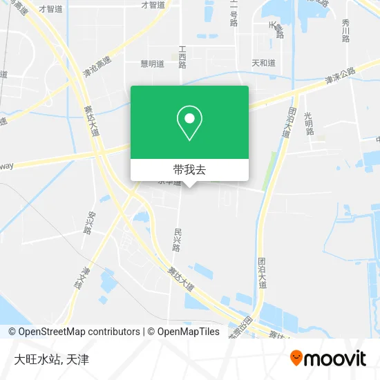 大旺水站地图