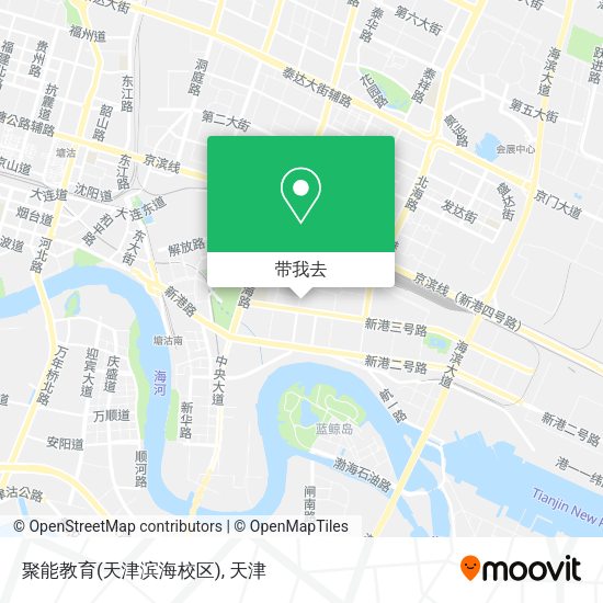 聚能教育(天津滨海校区)地图