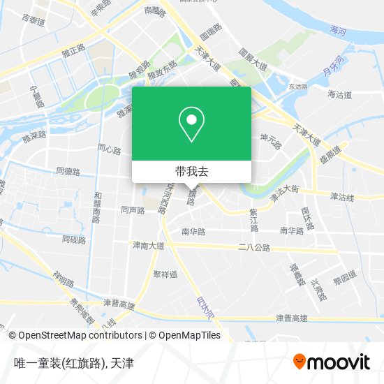 唯一童装(红旗路)地图