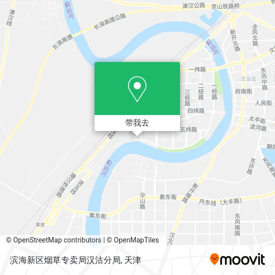 滨海新区烟草专卖局汉沽分局地图