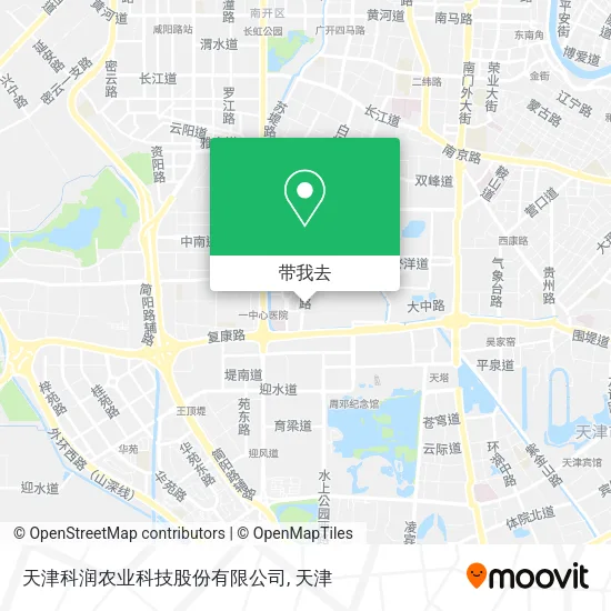 天津科润农业科技股份有限公司地图