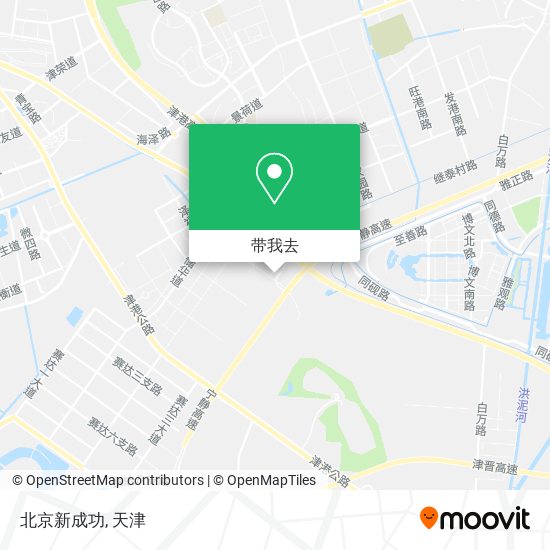 北京新成功地图
