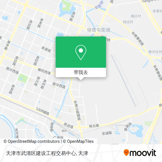 天津市武清区建设工程交易中心地图